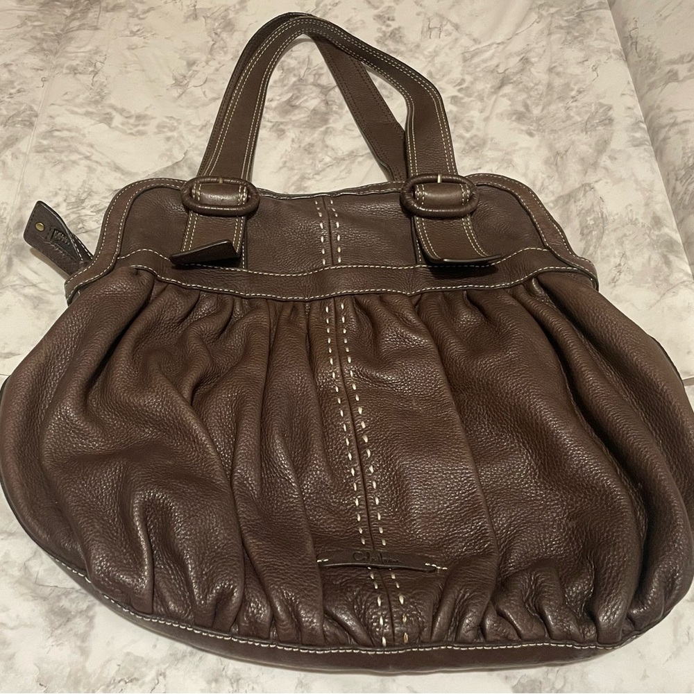Cole Haan Brown Leather Large Bag